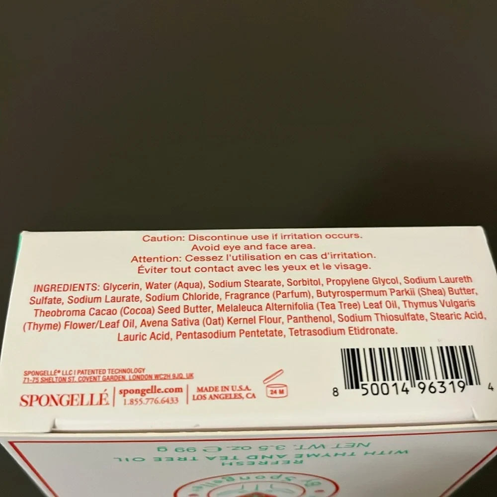 Spongelle Refresh Hand Wash Infused Buffer